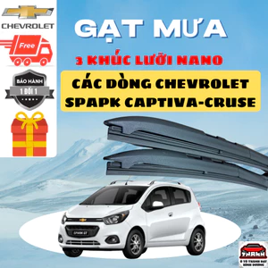 Gạt Mưa SPAPK, Các Dòng CHEVROLET : CAPTIVA, CRUZE, AVEO, TRAX, COLORADO. TRAIL BLAZE. Silicon NANO Gạt Sạch Êm.3K