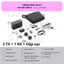 DJI Mic Mini2 Combo Thu Âm Không Dây,Micro Cài Áo Nhỏ Gọn,Khử Ồn 2 Cấp Độ, Màu Sắc Trẻ Trung