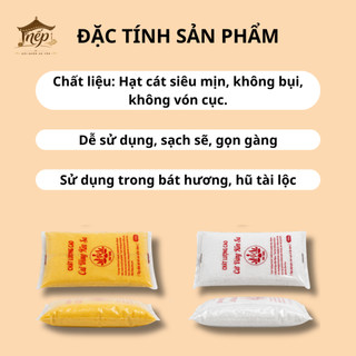 Bịch Cát Kim Sa Vàng Phong Thủy 500g