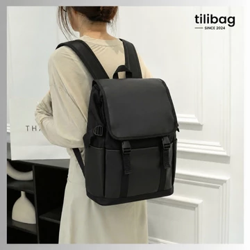 Balo da, balo đựng laptop, balo đi chơi, balo nữ hàn quốc nhiều ngăn, balo nữ nắp gập BL02