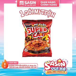 1 gói Mì Trộn Sasin Super Cay 120gr TGVI0073