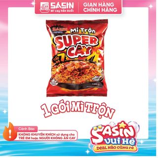 Mì Trộn Sasin Super Cay 120gr - (1 gói) TGVI0073