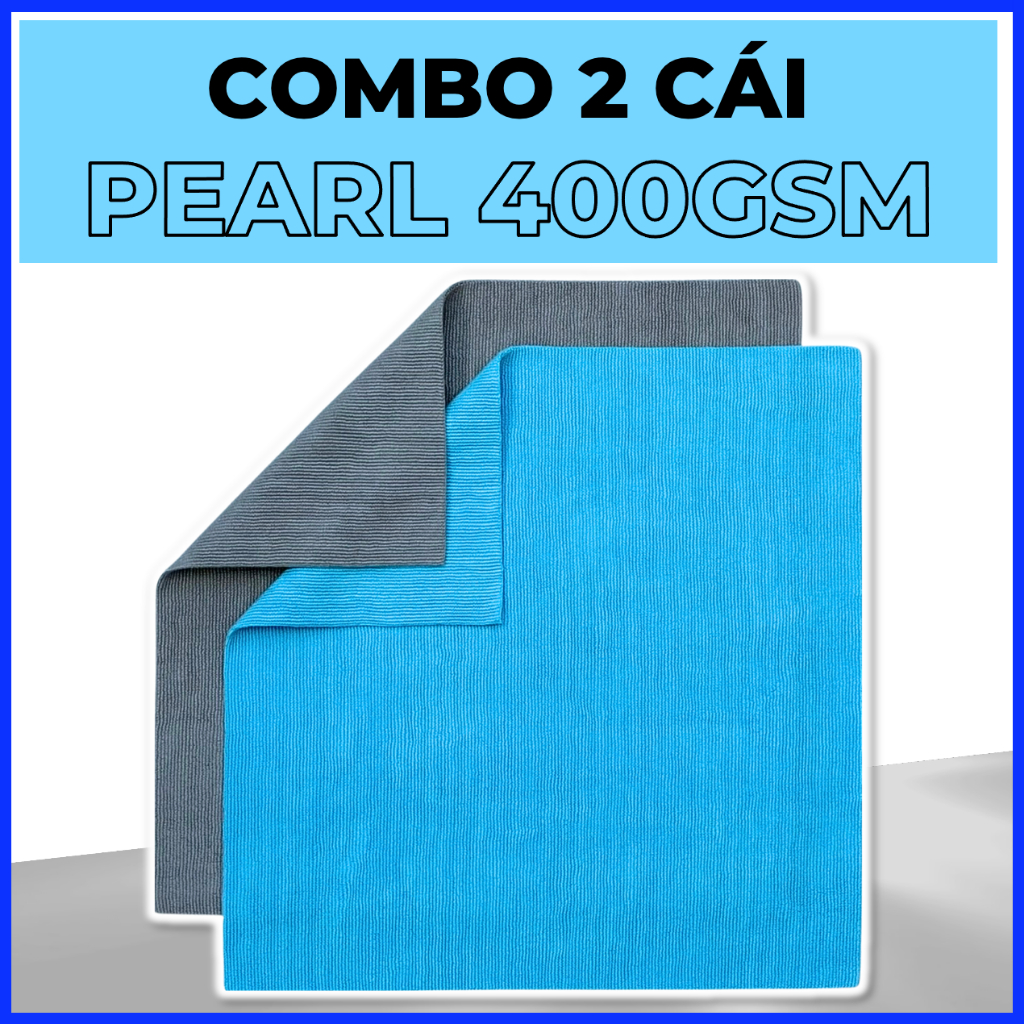 Khăn Microfiber không viền 40x40cm 300gsm và 400gsm, Khăn Microfiber EDGELESS , Khăn detaling lau phủ bóng wax, xi bóng | BigBuy360 - bigbuy360.vn