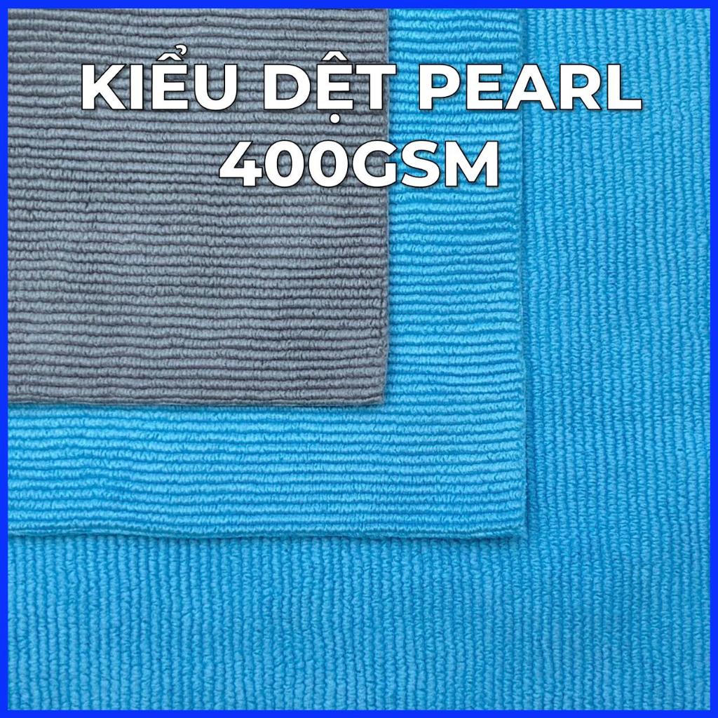 Khăn Microfiber không viền 40x40cm 300gsm và 400gsm, Khăn Microfiber EDGELESS , Khăn detaling lau phủ bóng wax, xi bóng | BigBuy360 - bigbuy360.vn