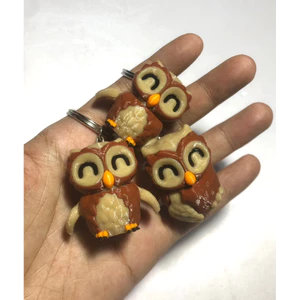 Cú Mèo Vui Nhộn | Móc khóa In 3D