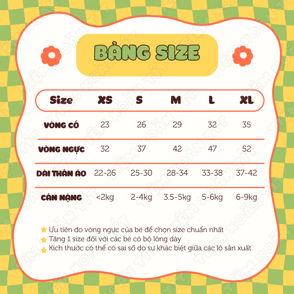 Áo cho chó mèo thú cưng ba lỗ 2-9kg mùa hè chất liệu cao  cấp thoải mái in logo hoạt hình