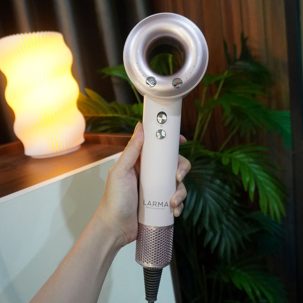 Máy sấy tóc ion âm Larma Air - Sấy khô siêu tốc 3 phút, 200 triệu ion giúp tóc mềm mượt giảm xơ rối