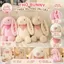 Gấu Bông Thỏ Bunny Thêu Tai Theo Yêu Cầu - Thú nhồi bông quà tặng bé, sinh nhật, người yêu