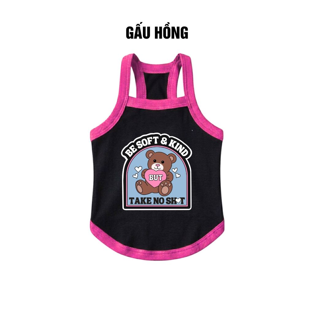 Áo 2 Dây Cho Chó Mèo Từ 2-9kg Phong Cách Y2K, Áo Cho Thú Cưng Chất Vải Cao Cấp Thoáng Mát