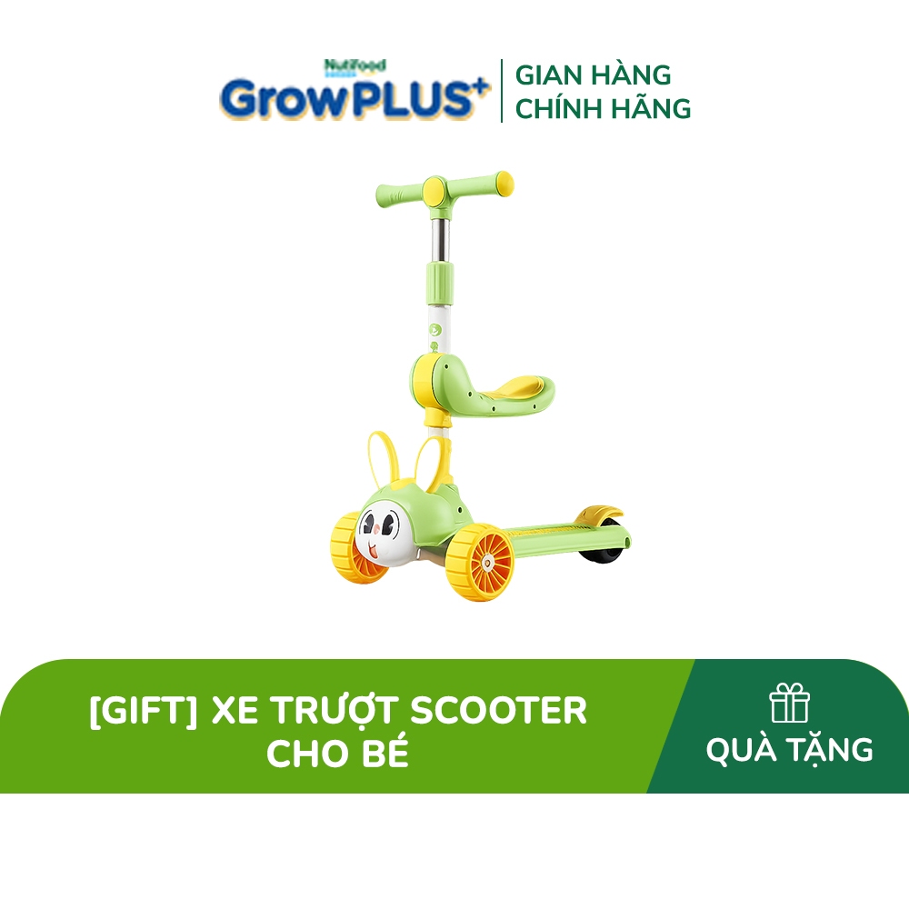 [Quà tặng không bán] Đồ chơi trẻ em: Xe trượt scooter cho bé, Chất liệu: khung bằng sắt + nhựa có 03 bánh xe, model 616