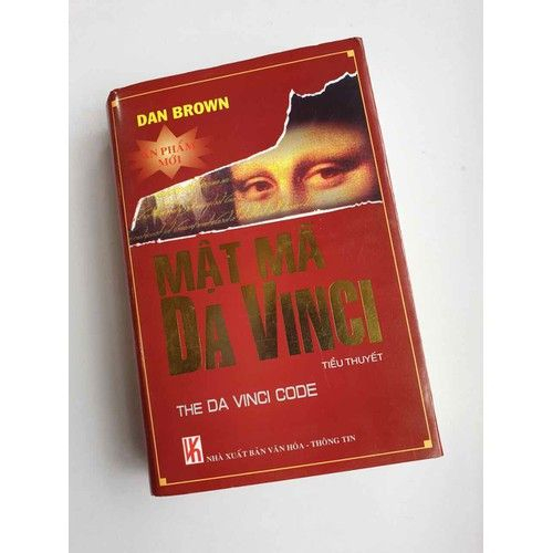 sách - mật mã davinci ( bìa mềm)