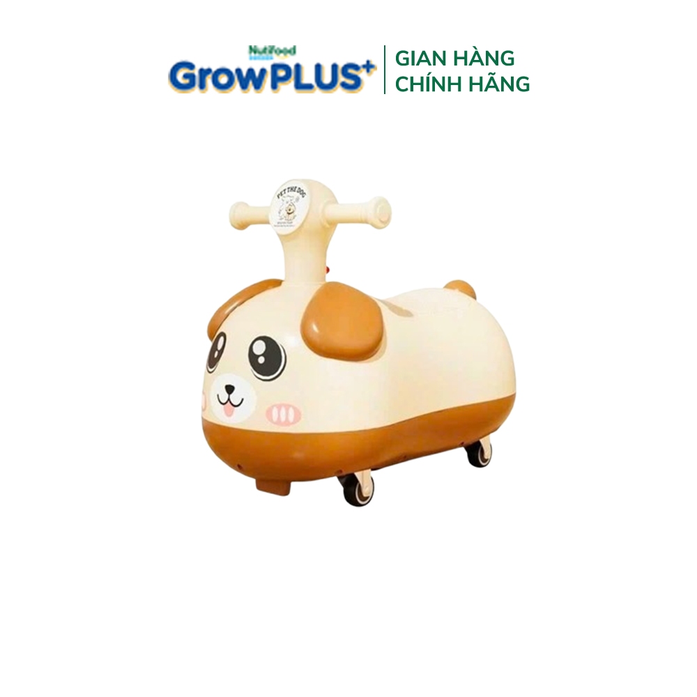 [Quà tặng không bán]Đồ chơi: Xe chòi chân cho bé, có 4 bánh chất liệu: nhựa + sắt, có nhạc, dùng pin, chiều cao yên 34cm