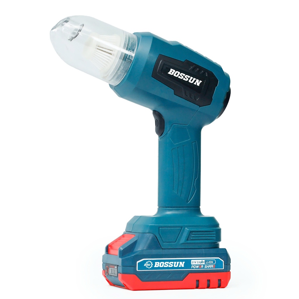Máy hút thổi bụi mini BS BOSSUN BS-VC07HB, Vừa hút vừa Thổi - Lực hút mạnh 7KPA - Tặng 3 lõi lọc