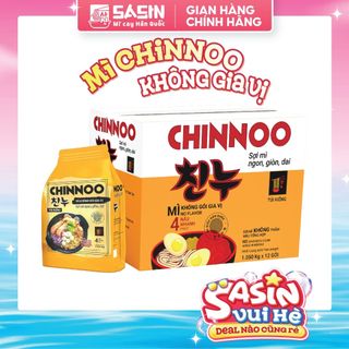 Thùng mì chinnoo không gia vị túi kiếng 168 vắt HMYX0004