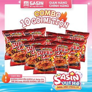 [KOL] Combo 10 Gói Mì Trộn Super Cay Cấp Độ 7 BSET0171