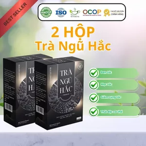 Trà Túi Lọc Ngũ Hắc chuẩn OCOP-ISO-HACCP-Thanh Lọc Cơ Thể, Hỗ Trợ Giảm Cân, Giữ Dáng & Cải Thiện Giấc Ngủ