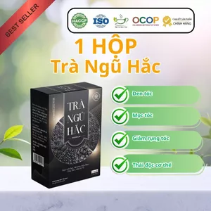 Trà Túi Lọc Ngũ Hắc Chính Hãng Chuẩn OCOP,ISO.HACCP - Thanh Lọc Cơ Thể, Hỗ Trợ Giảm Cân, Giữ Dáng & Cải Thiện Giấc Ngủ