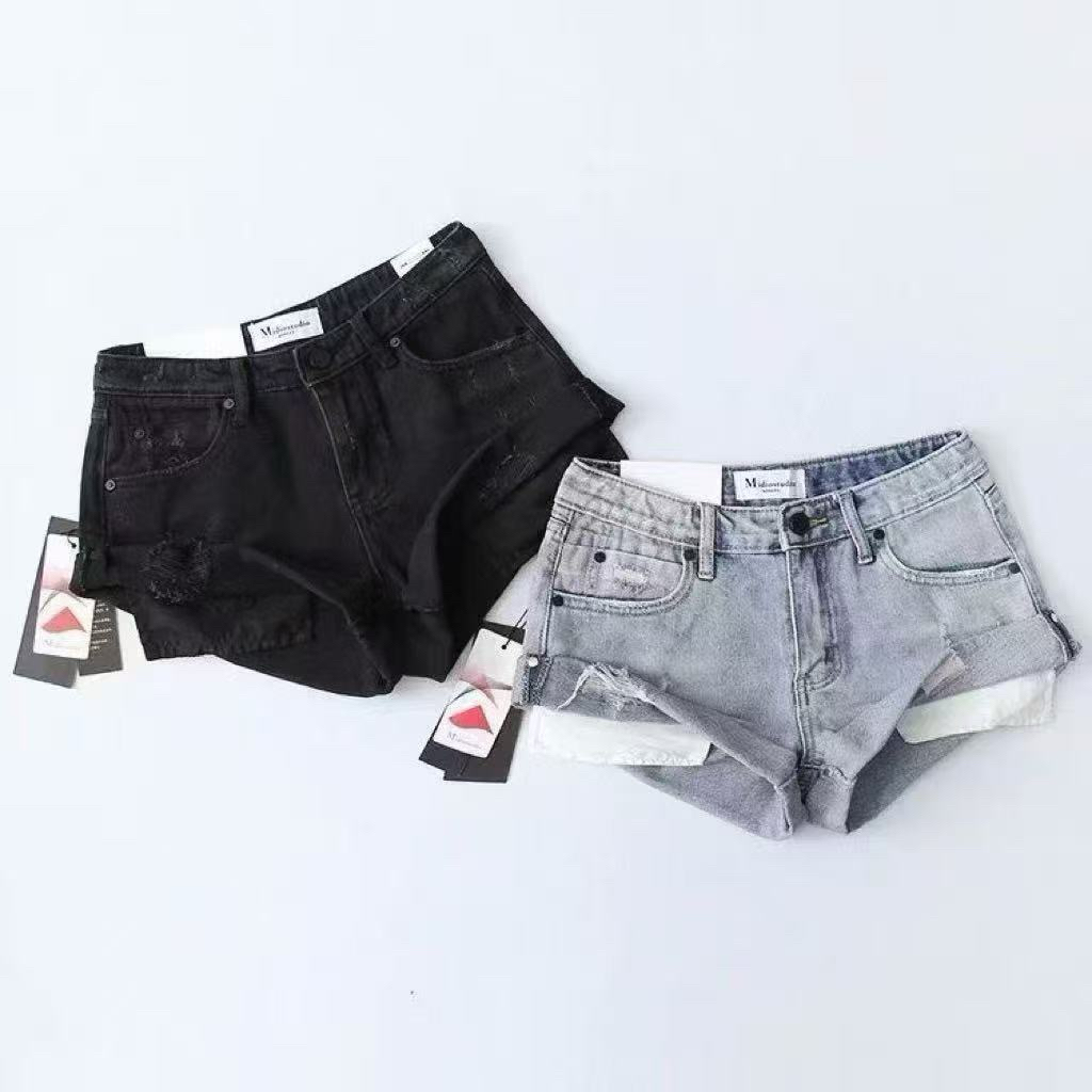 𝑺𝒔𝒖.𝑺𝒕𝒖𝒅𝒊𝒐 [CÓ SẴN] QUẦN SOOC DENIM LÒI TÚI BẢNG SIZE SAU