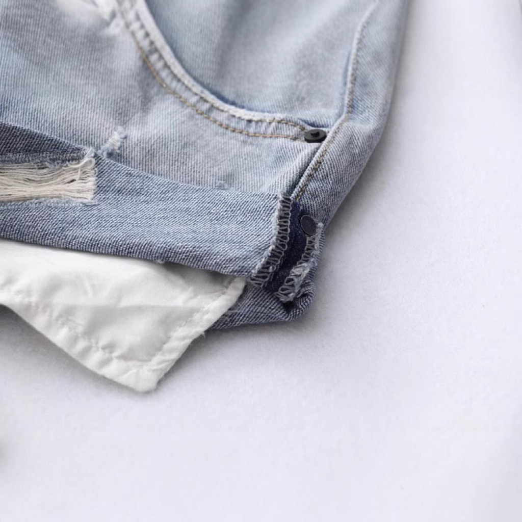 𝑺𝒔𝒖.𝑺𝒕𝒖𝒅𝒊𝒐 [CÓ SẴN] QUẦN SOOC DENIM LÒI TÚI BẢNG SIZE SAU