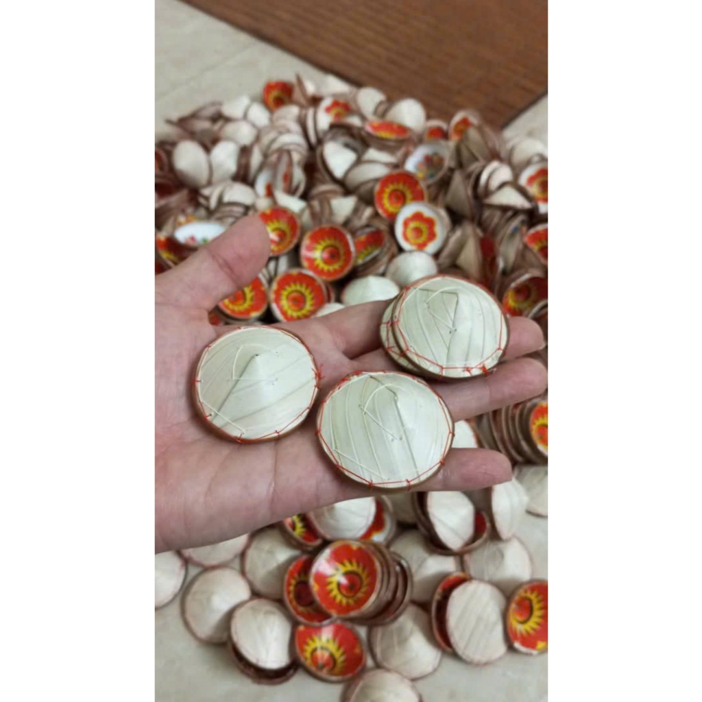 Móc khóa nón lá mini dễ thương