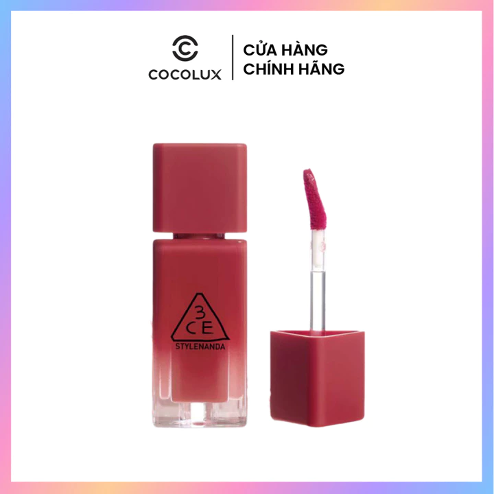 Son Tint 3CE Gummy Oil Tint 4g - Son Bóng Dưỡng Môi, Màu Trong Trẻo, Không Khô Môi, Dễ Dùng Hàng Ngày