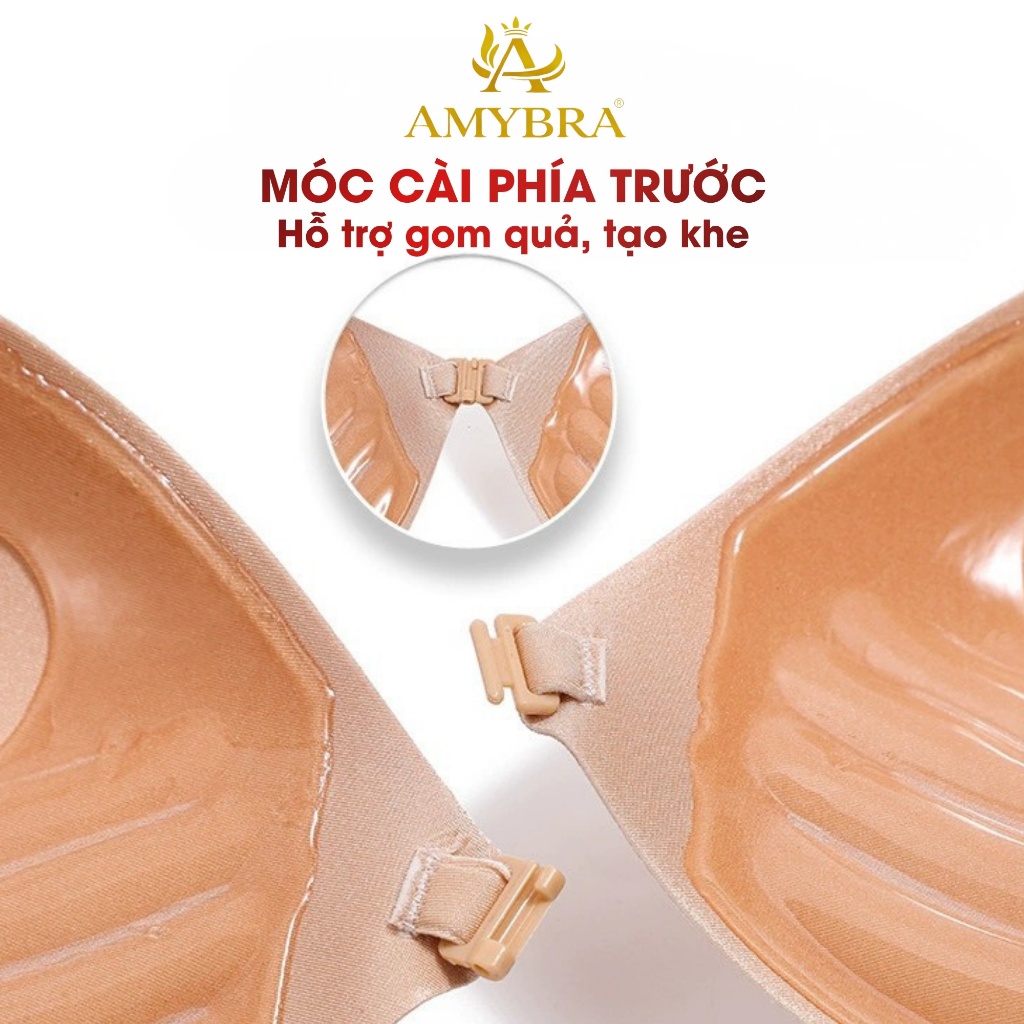 Miếng Dán Ngực Nữ Cài Trước – Áo Dán Nâng Ngực Độn Tự Nhiên AMYBRA D0127