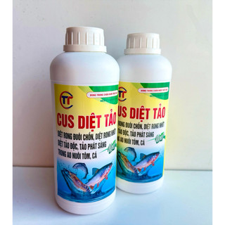 Diệt tảo, cắt rong C.us chai 1 lít 2lít 5lít  dùng cho 10.000m3 nước