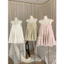 Đầm 2 dây babydoll xếp li xoè nơ