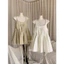 Đầm 2 dây babydoll xếp li xoè nơ
