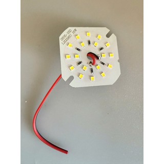 Chip Led, Mạch led đa năng chạy bình ắc quy, nguồn điện 12V 18W 36W - Mạch vuông ánh sáng trắng