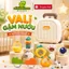 Bộ Đồ Chơi Vali Gặm Nướu BỐ KHỦNG LONG Xúc Xắc Lục Lạc 10 Chi Tiết Cao Cấp Cho Bé Có Thể Tiệt Trùng Có Hộp Đựng