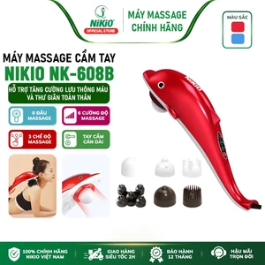 Máy massage cầm tay cá heo Nikio NK-608B - Công nghệ massage rung hiện đại cho hiệu quả tối ưu
