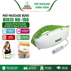 Máy Massage Giảm Mỡ Bụng Nhật Bản Nikio NK-168 - Chính Hãng