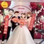 Quạt tiền nhiều ngăn tặng cưới, Lì xì cưới nhiều ngăn tặng tiền vui nhộn các dịp cưới kỉ niệm lễTết ý nghĩa