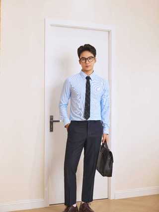 [BST EASY OFFICE] Quần Âu Nam Cạp Chun Siêu Phẳng MOTR26A003