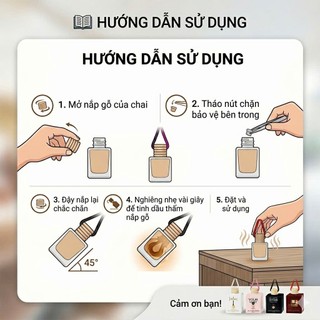 Tinh dầu treo thơm phòng - Khử mùi hiệu quả, phòng ngủ, nhà vệ sinh, treo xe hơi - Hương thơm tự nhiên, an toàn