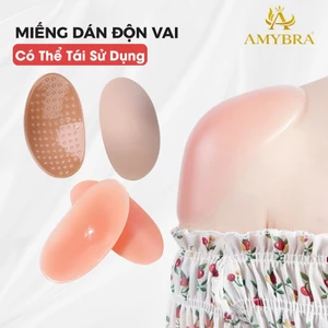 Miếng Dán Độn Vai Cho Nam Nữ Nâng Vai Tự Nhiên, Đệm Vai Silicon, Su Mềm AMYBRA D0126