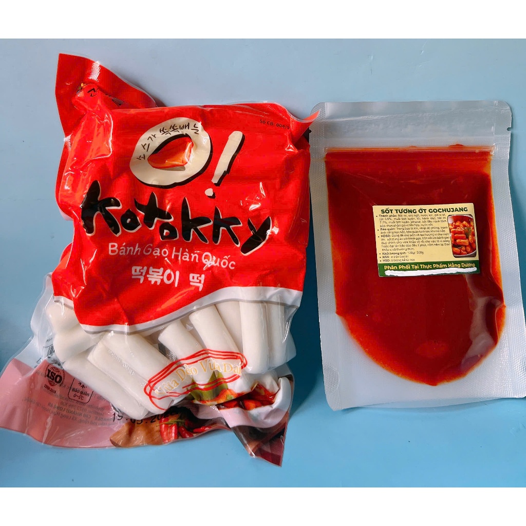 500G KOTOKKY ĐẶC SẢN XỨ HÀN KÈM 100G SỐT