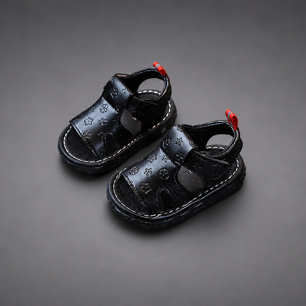 Dép Sandal Bé Trai Tập Đi Kidudids Dép Trẻ Em Tập Đi Hoạ Tiết Cao Cấp Êm Chân Chống Trượt Size 16-20