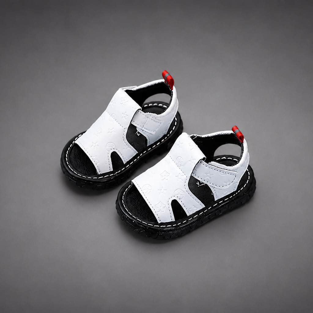Dép Sandal Bé Trai Tập Đi Kidudids Dép Trẻ Em Tập Đi Hoạ Tiết Cao Cấp Êm Chân Chống Trượt Size 16-20