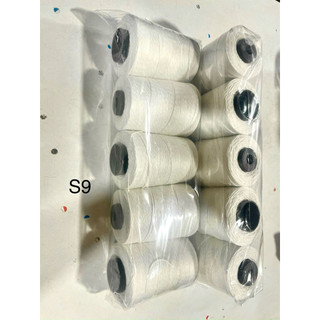 Sét 10 cuộn chỉ may bao sợi to (9 sợi-200g/ cuộn)