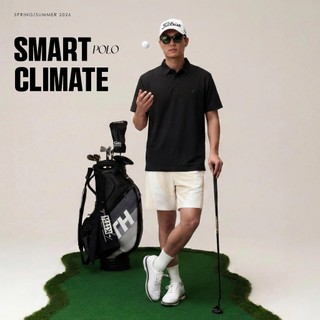 Áo polo dán SMART EASE POLO TORANO ngắn tay Mát lạnh, thoáng khí, chống UV HSTP391