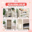 Kệ Đồ Chơi Cho Bé Chính Hãng Pakey - Kệ Nhựa Đựng Đồ Siêu Chắc Chắn, Nhựa Nguyên Sinh An Toàn, Bảo Hành 1 Năm