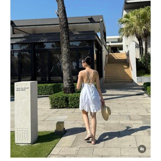 𝗔𝗹𝗲𝘅  - |LY LINEN| - Đầm Linen 2s dáng xòe