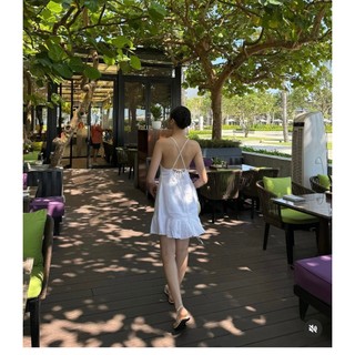 𝗔𝗹𝗲𝘅  - |LY LINEN| - Đầm Linen 2s dáng xòe