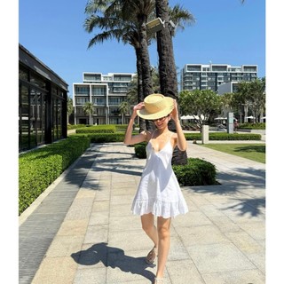 𝗔𝗹𝗲𝘅  - |LY LINEN| - Đầm Linen 2s dáng xòe