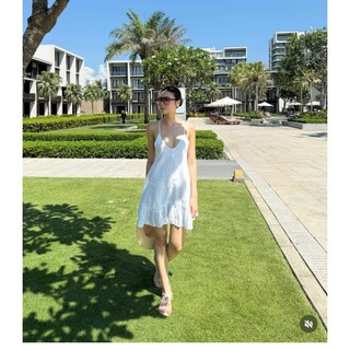 𝗔𝗹𝗲𝘅  - |LY LINEN| - Đầm Linen 2s dáng xòe