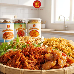 Combo Lai Rai Tối Ngày Khô Gà Lá Chanh, Ghẹ Sữa Rim, Khô Gà Sợi Ăn Liền - Siêu Giòn, Vừa Miệng