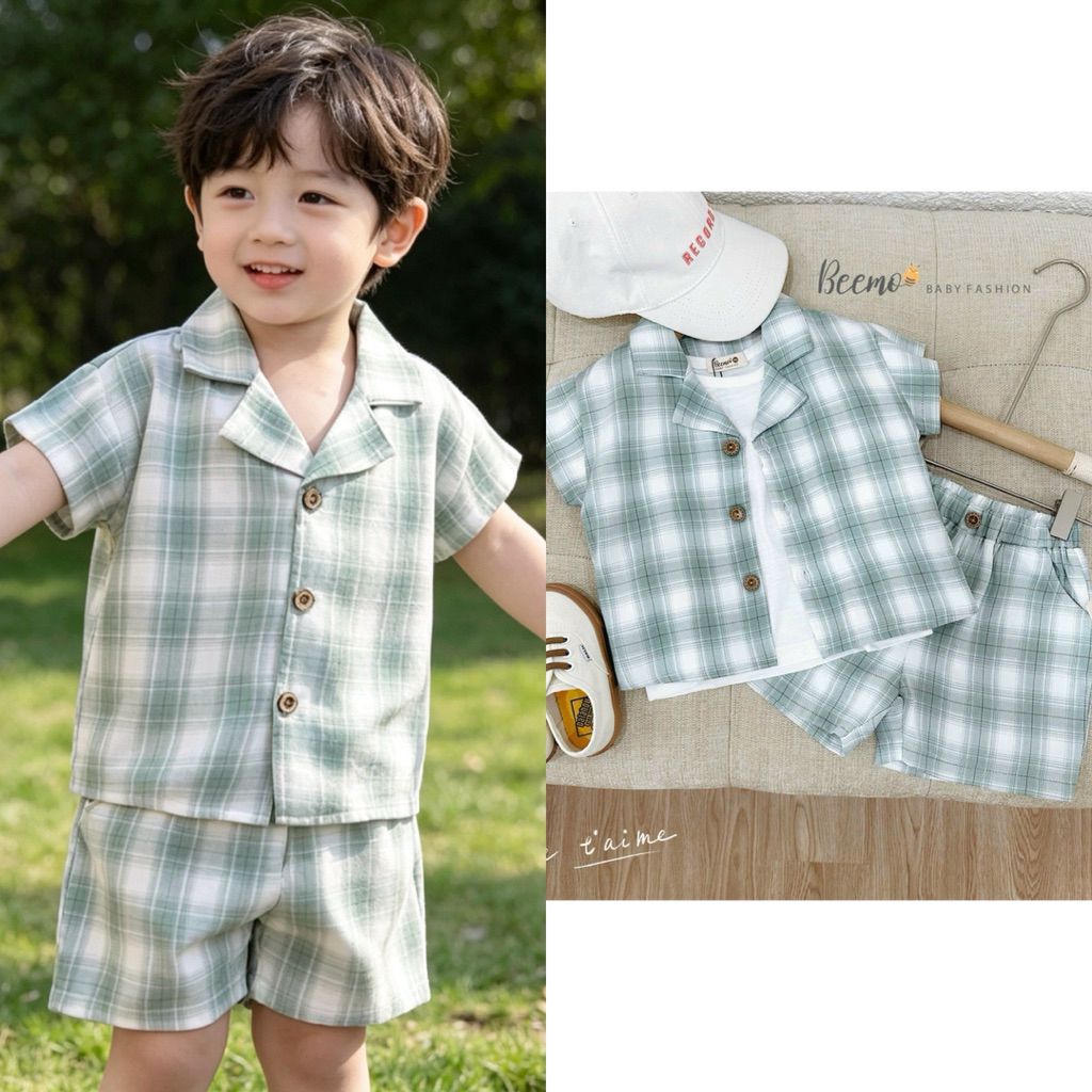 Set bộ bé trai Beemo ba lỗ polo sơ mi size 80-130 (9-24kg) – 4041BHB 23105B 22056B 23035B L23352BD 22052A