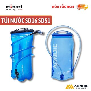 Túi Nước kèm Vest Nước Chạy Bộ Leo Núi Vòi Hút Dung tích 1L 1.5L 2L 3L Aonijie SD51 bằng TPU không chứa BPA